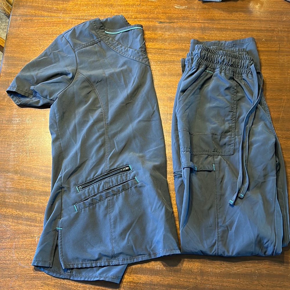 SM Grey ScrubStar Women’s Scrub Set